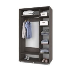 РОЛАНД Шкаф-купе зеркалом Анкор темный (600*1500) Р652 в Озерске - ozersk.mebel24.online | фото 2