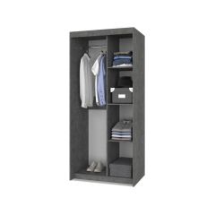 ТОМАС Шкаф-купе Камень темный - Ирландский дуб Т21 в Озерске - ozersk.mebel24.online | фото 2