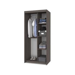 ТОМАС Шкаф-купе с зеркалом Анкор темный/светлый Т22 в Озерске - ozersk.mebel24.online | фото 2