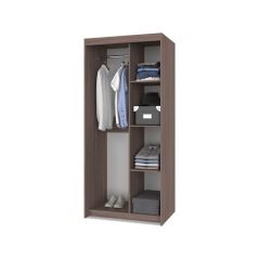 ТОМАС Шкаф-купе с зеркалом Шимо темный/светлый Т22 в Озерске - ozersk.mebel24.online | фото 2