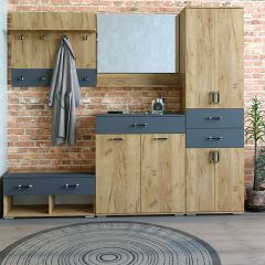 Шкаф с ящиками НКМ Бостон Секция 6 в Озерске - ozersk.mebel24.online | фото 2