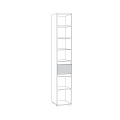 Шкаф с ящиком 13.202 Сидней в Озерске - ozersk.mebel24.online | фото 2