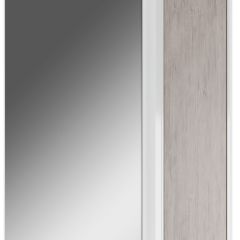 Шкаф-зеркало Uno 60 Дуб серый левый/правый Домино (DU1503HZ) в Озерске - ozersk.mebel24.online | фото