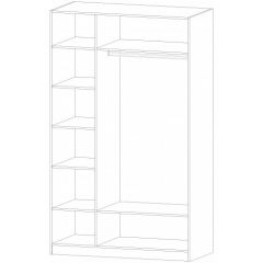 ДИАНА Шкаф 3-х створчатый в Озерске - ozersk.mebel24.online | фото 2