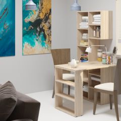 Стеллаж Элемент-2 (дуб сонома) в Озерске - ozersk.mebel24.online | фото 4