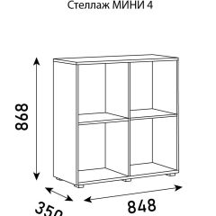 Стеллаж Мини 4 в Озерске - ozersk.mebel24.online | фото 6