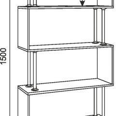 Стеллаж Зигзаг-2 в Озерске - ozersk.mebel24.online | фото 4