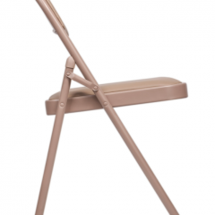 Стул BRABIX "Golf Plus CF-003 Комфорт" (бежевый каркас, кожзам бежевый) 531567 в Озерске - ozersk.mebel24.online | фото 3