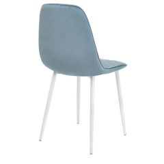 Стул на металлокаркасе на металлокаркасе Capri blue / white в Озерске - ozersk.mebel24.online | фото 5