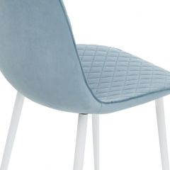 Стул на металлокаркасе на металлокаркасе Capri blue / white в Озерске - ozersk.mebel24.online | фото 9