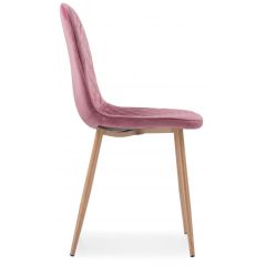 Стул на металлокаркасе Capri pink / wood в Озерске - ozersk.mebel24.online | фото 3