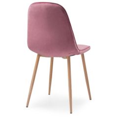 Стул на металлокаркасе Capri pink / wood в Озерске - ozersk.mebel24.online | фото 4