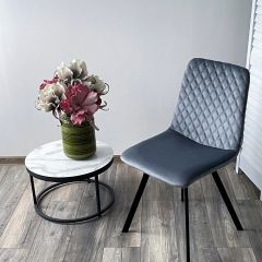 Стул DAIQUIRI BLUVEL-06 BLUE, велюр М-City в Озерске - ozersk.mebel24.online | фото 3