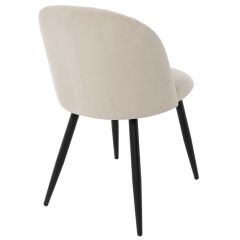 Стул на металлокаркасе Gabi 1 beige / black в Озерске - ozersk.mebel24.online | фото 4