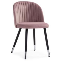 Стул на металлокаркасе Gabi light purple / black в Озерске - ozersk.mebel24.online | фото