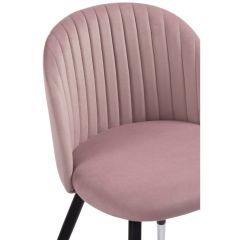 Стул на металлокаркасе Gabi light purple / black в Озерске - ozersk.mebel24.online | фото 5