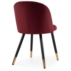 Стул на металлокаркасе Gabi wine red / black в Озерске - ozersk.mebel24.online | фото 4