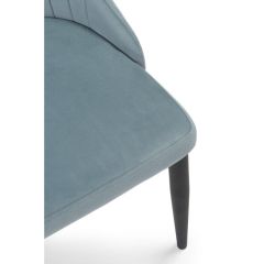 Стул на металлокаркасе Kora light blue / black в Озерске - ozersk.mebel24.online | фото 7