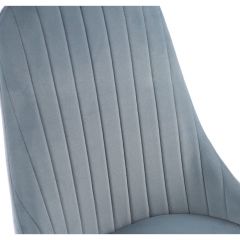 Стул на металлокаркасе Kora light blue / black в Озерске - ozersk.mebel24.online | фото 8