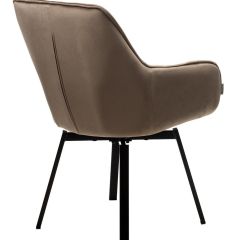 Стул MAVERICK 360 град. поворот. BLUVEL-40 BEIGE/ черный каркас, М-City в Озерске - ozersk.mebel24.online | фото 2