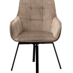 Стул MAVERICK 360 град. поворот. BLUVEL-40 BEIGE/ черный каркас, М-City в Озерске - ozersk.mebel24.online | фото 3