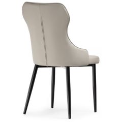 Стул на металлокаркасе Neli beige / black в Озерске - ozersk.mebel24.online | фото 7