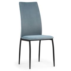 Стул на металлокаркасе Tod light blue / black в Озерске - ozersk.mebel24.online | фото 3