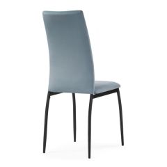 Стул на металлокаркасе Tod light blue / black в Озерске - ozersk.mebel24.online | фото 5