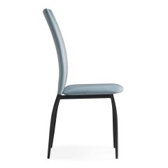 Стул на металлокаркасе Tod light blue / black в Озерске - ozersk.mebel24.online | фото 7