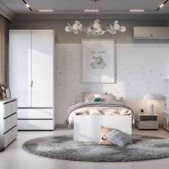 Токио Шкаф двухстворчатый с двумя ящиками в Озерске - ozersk.mebel24.online | фото 3