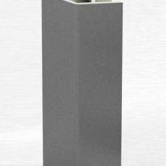 Угловое соединение для цоколя 135 гр. h150 мм (Алюминий, Белый, Черный, Сономаый) в Озерске - ozersk.mebel24.online | фото