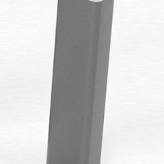 Торцевая заглушка  для цоколя h100 мм (Алюминий, Белый, Черный, Сонома) в Озерске - ozersk.mebel24.online | фото