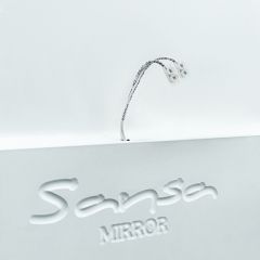 Зеркало Gia 75 white с подсветкой Sansa (SGa1044Z) в Озерске - ozersk.mebel24.online | фото 5