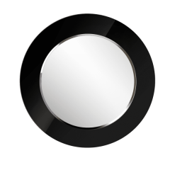 Зеркало круглое черный (РМ/02) в Озерске - ozersk.mebel24.online | фото