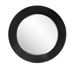 Зеркало круглое черный (РМ/02(S) в Озерске - ozersk.mebel24.online | фото