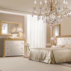 Зеркало Тиффани Premium слоновая кость/золото (ТФ/01(П) в Озерске - ozersk.mebel24.online | фото 2