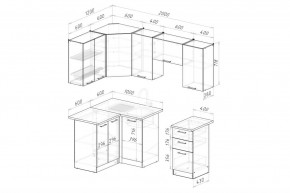 АСАЯ Кухонный гарнитур Оптима 5 (1200*2000 мм) в Озерске - ozersk.mebel24.online | фото 2