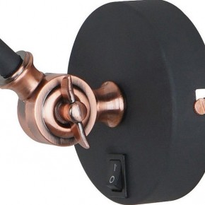Бра Arte Lamp Braccio A2054AP-1BK в Озерске - ozersk.mebel24.online | фото