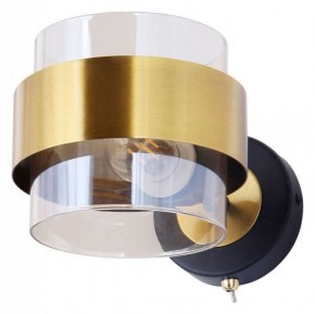 Бра Arte Lamp Carlo A8205AP-1BK в Озерске - ozersk.mebel24.online | фото