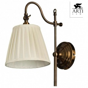 Бра Arte Lamp Seville A1509AP-1PB в Озерске - ozersk.mebel24.online | фото 3