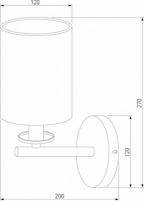 Бра Eurosvet Caprera 60146/1 латунь в Озерске - ozersk.mebel24.online | фото 3