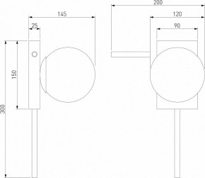 Бра Eurosvet Fredo 40036/1 черный жемчуг в Озерске - ozersk.mebel24.online | фото 4
