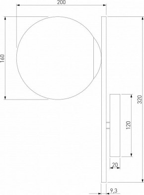 Бра Eurosvet Marbella 60147/1 латунь в Озерске - ozersk.mebel24.online | фото 2