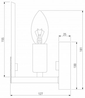 Бра Eurosvet Marble 60158/1 латунь в Озерске - ozersk.mebel24.online | фото 3