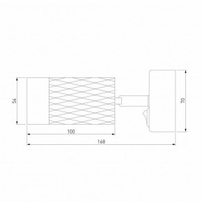 Бра Eurosvet Mizar 20088/1 белый/серебро в Озерске - ozersk.mebel24.online | фото 3