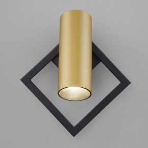 Бра Eurosvet Turro 20091/1 LED черный/ золото в Озерске - ozersk.mebel24.online | фото 4