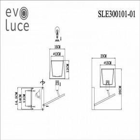 Бра EVOLUCE Denice SLE300101-01 в Озерске - ozersk.mebel24.online | фото 7