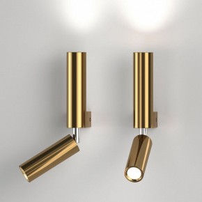 Бра с подсветкой Eurosvet Pitch 40020/1 LED латунь в Озерске - ozersk.mebel24.online | фото 2