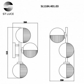 Бра ST-Luce Todo SL1184.401.03 в Озерске - ozersk.mebel24.online | фото 6