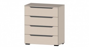 БРИТАНА Комод 4 ящика (кашемир) в Озерске - ozersk.mebel24.online | фото
